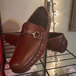 Gently Loved 🥰 Men’s Chocolate Brown Loafers Size 10.5 Kenneth Cole Reaction